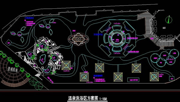 天地溫泉室外溫泉規(guī)劃